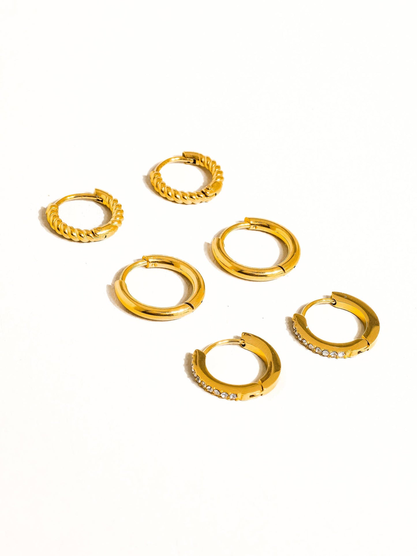 Golden Muse Hoops