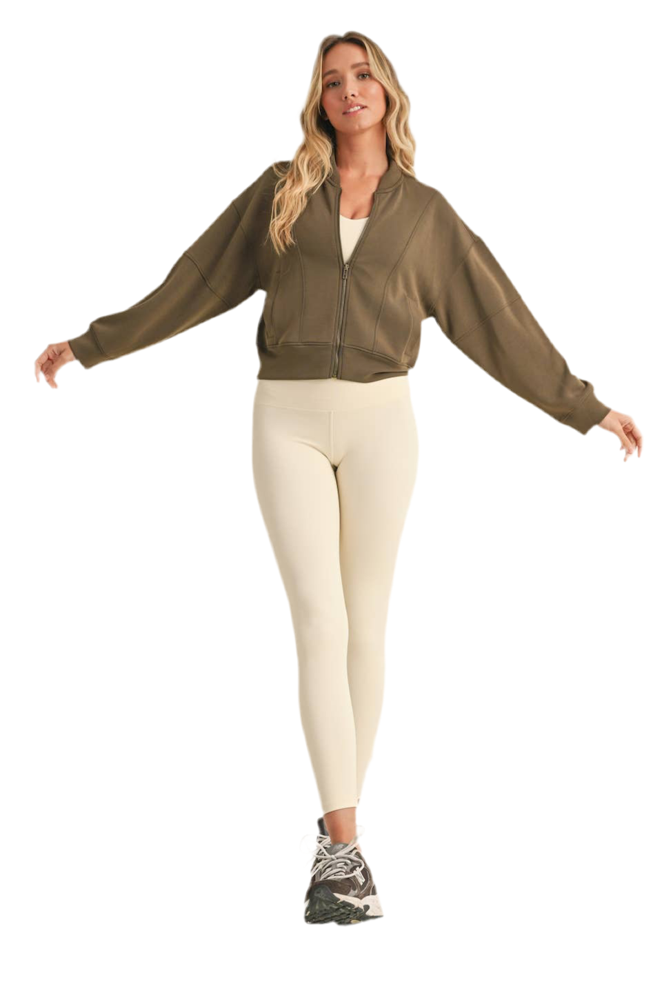 Olive You Luxe Full Zip