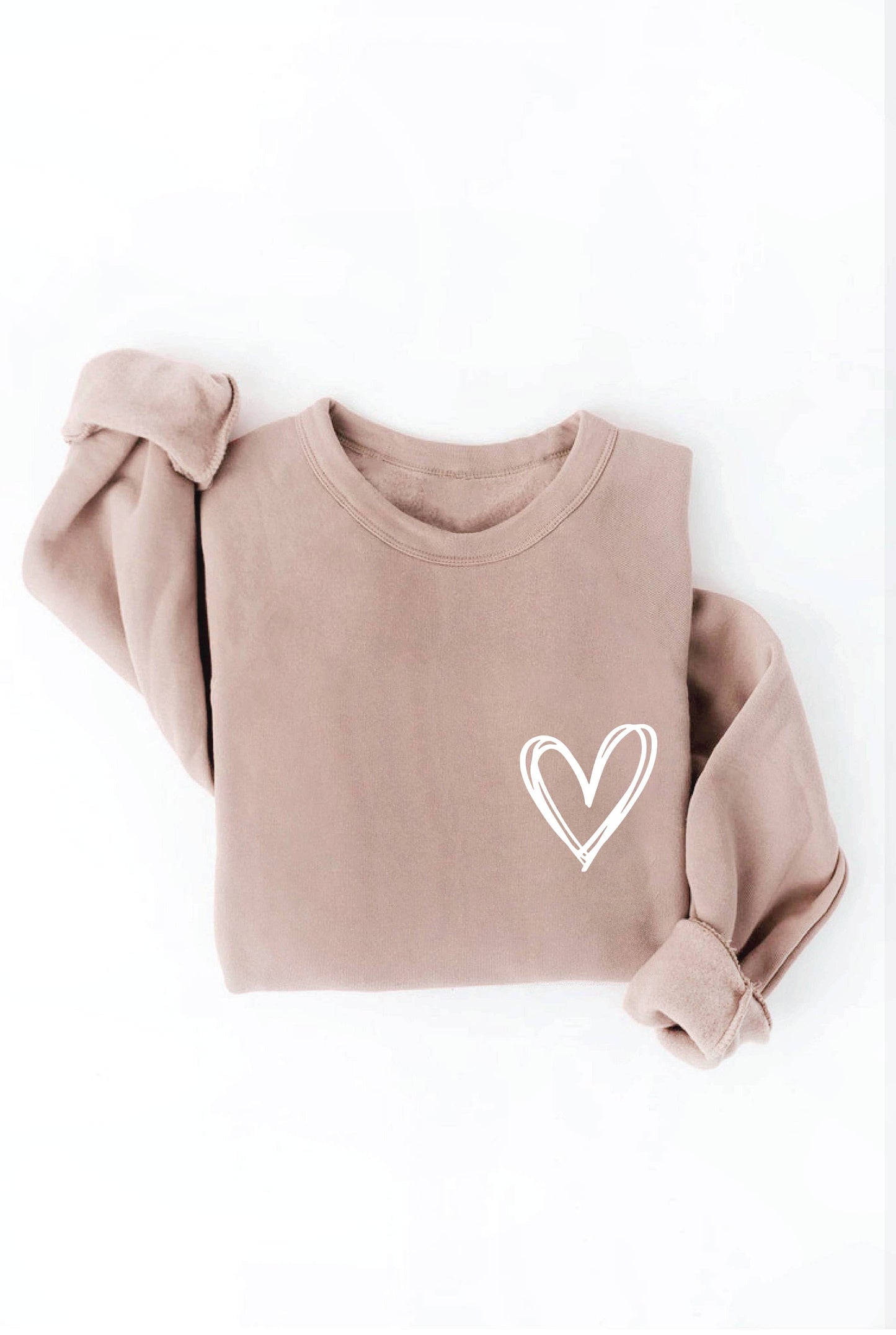 HEART Graphic Sweatshirt