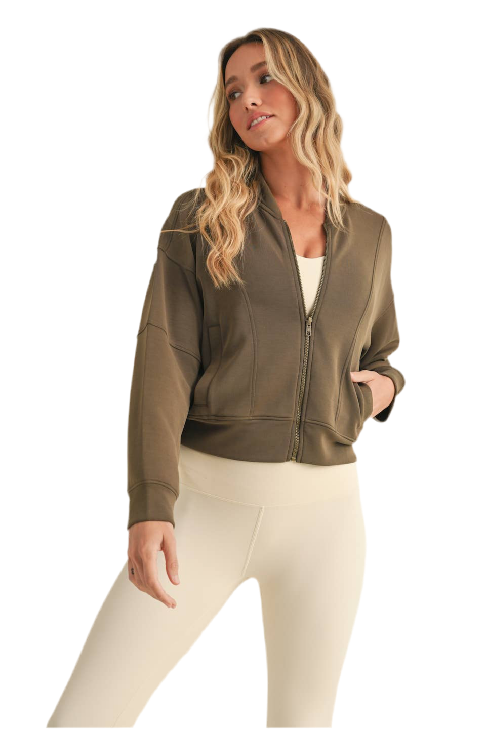 Olive You Luxe Full Zip