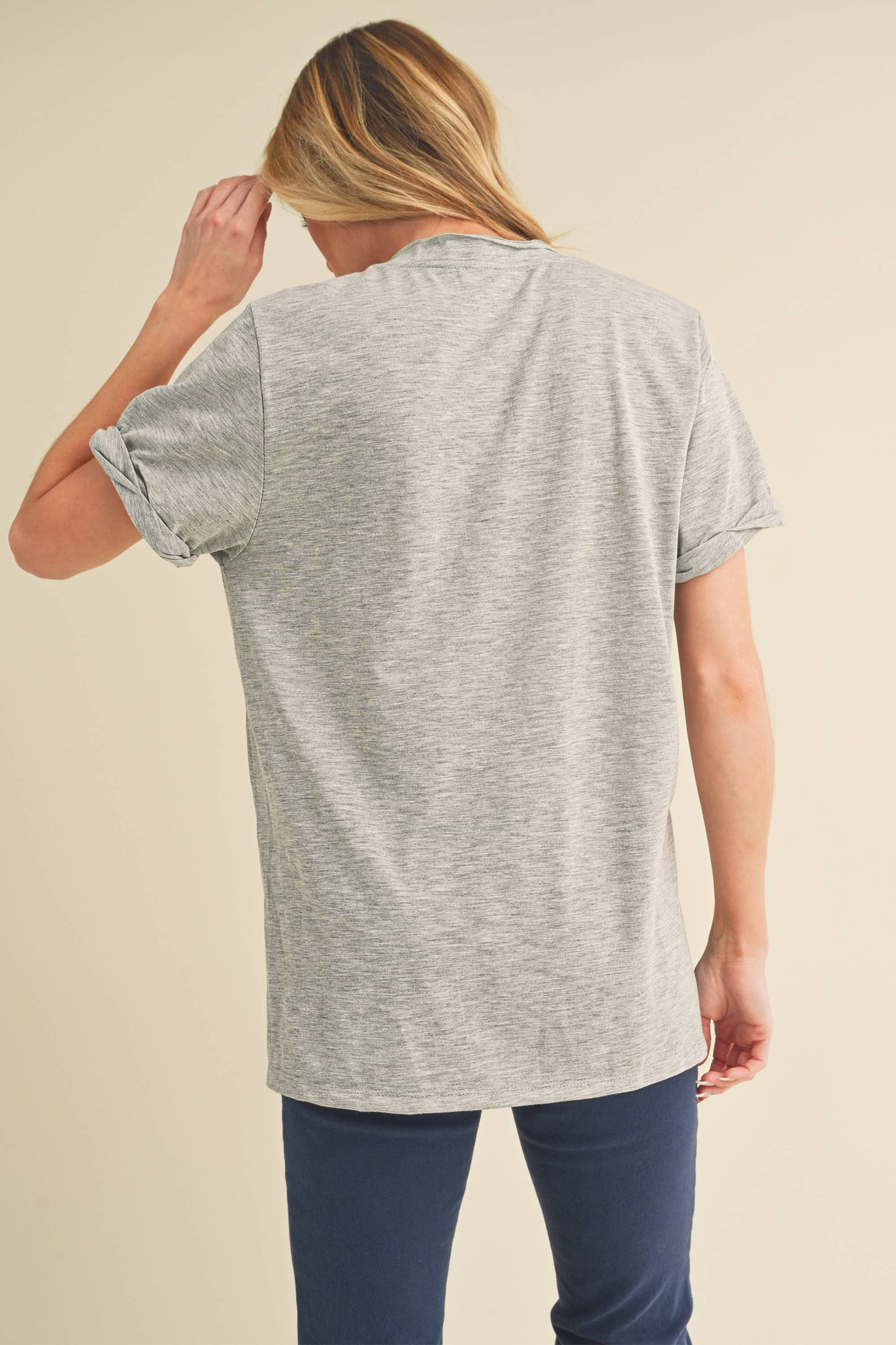 V-Neck Short Sleeve Top