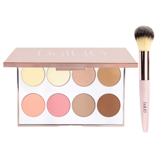 Complexion Enhancing Palette with Brush