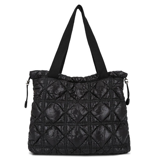 WOMEN LARGE CAPACITY DRAWSTRING TOTE BAG