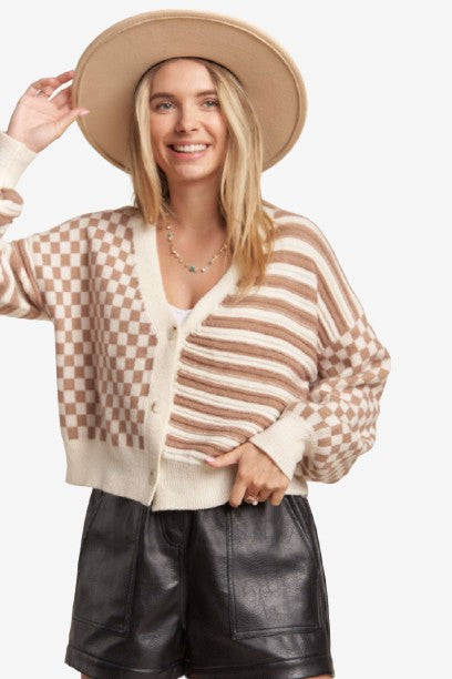 🎉SALE!!!🎉 MULTI PATTERN CARDIGAN