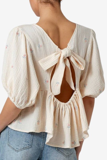 Blown Away Gauze Blouse