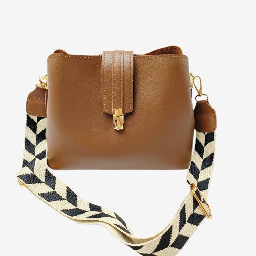 WOMEN RETRO SHOULDER BUCKET