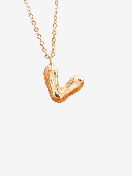 Liberty Non-Tarnish Petite V Heart Necklace