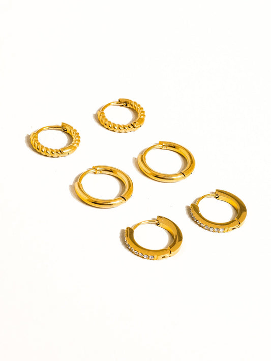 Golden Muse Hoops