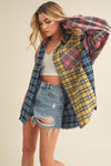 Neela Multi Color Plaid Flannel