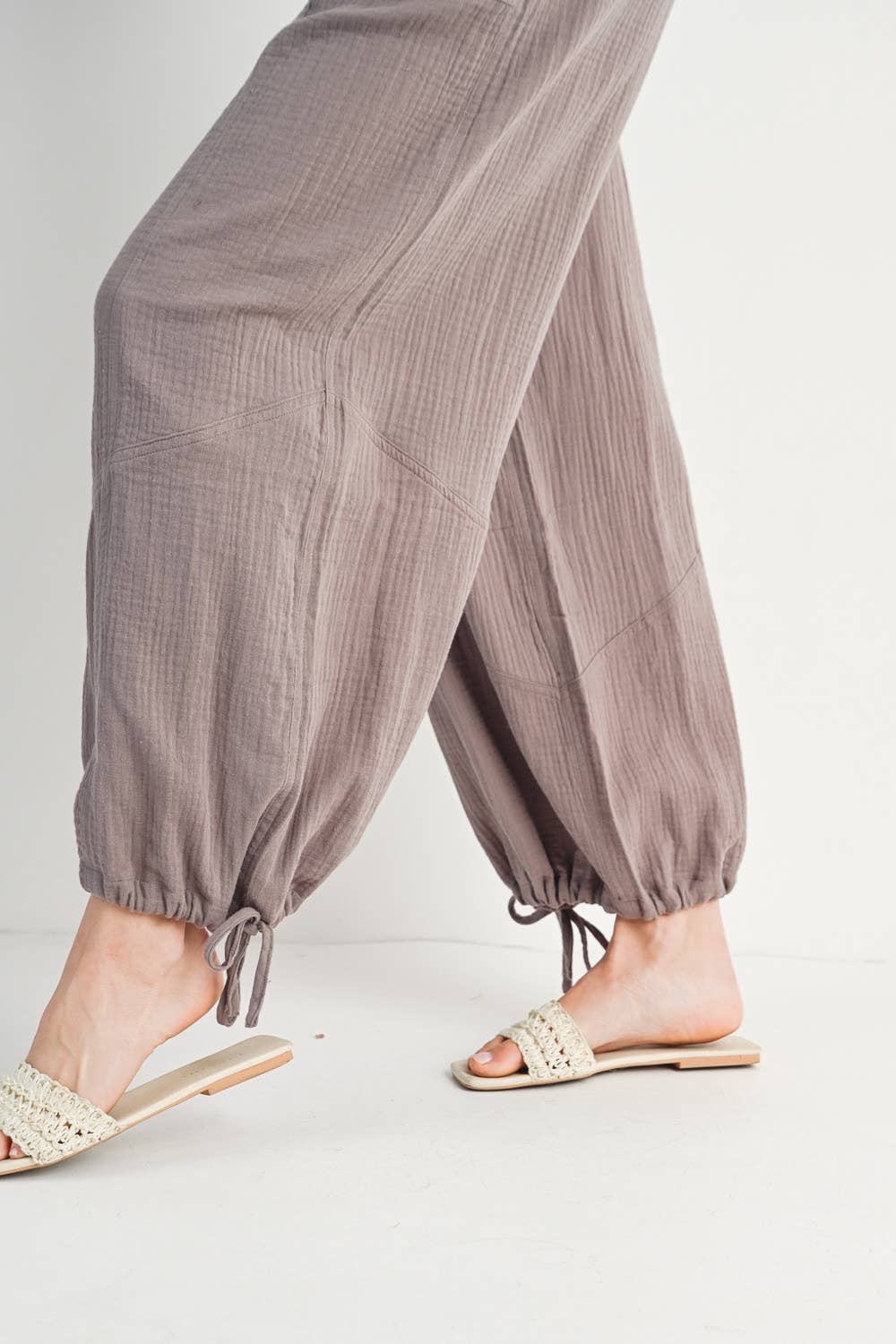 JOGGER HAREM DRAWSTRING PANTS