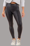 Black Faux Leather Skinny Leggings