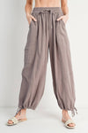 JOGGER HAREM DRAWSTRING PANTS