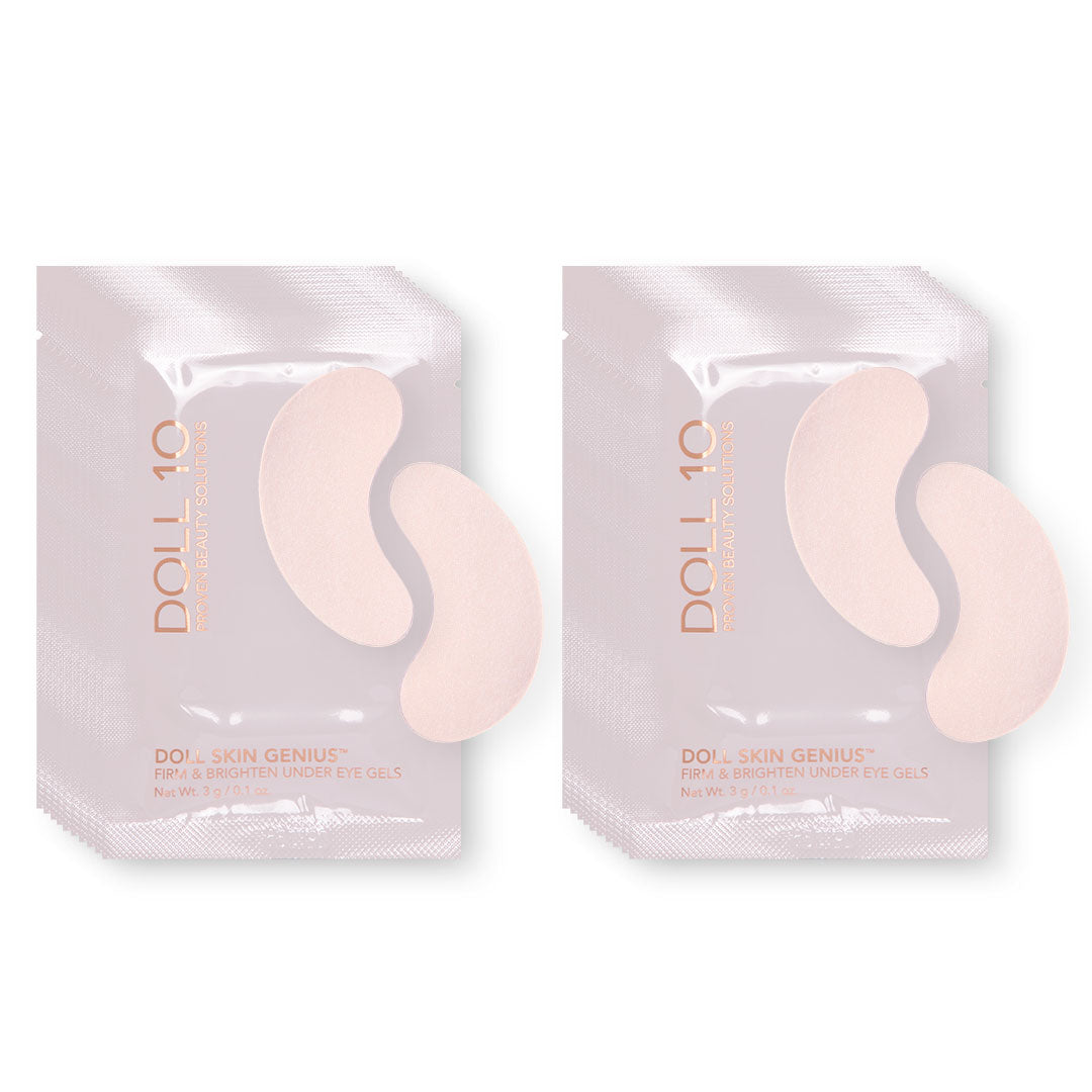 Set of 2 Firm & Brighten Under Eye Gels