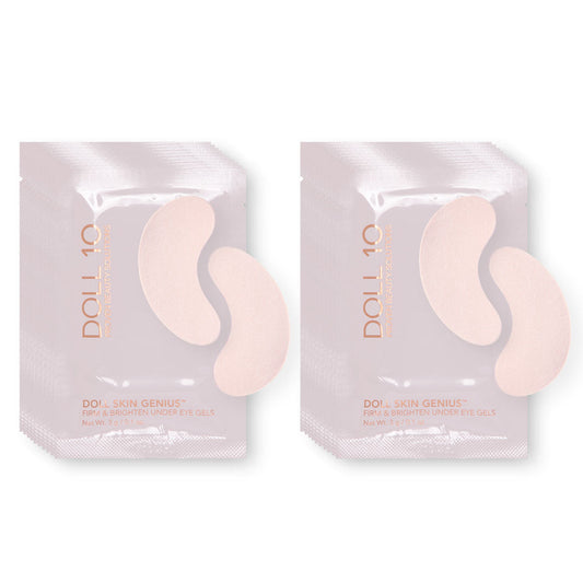 Set of 2 Firm & Brighten Under Eye Gels