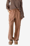 HIGH WAIST DRAWSTRING CARGO PANTS